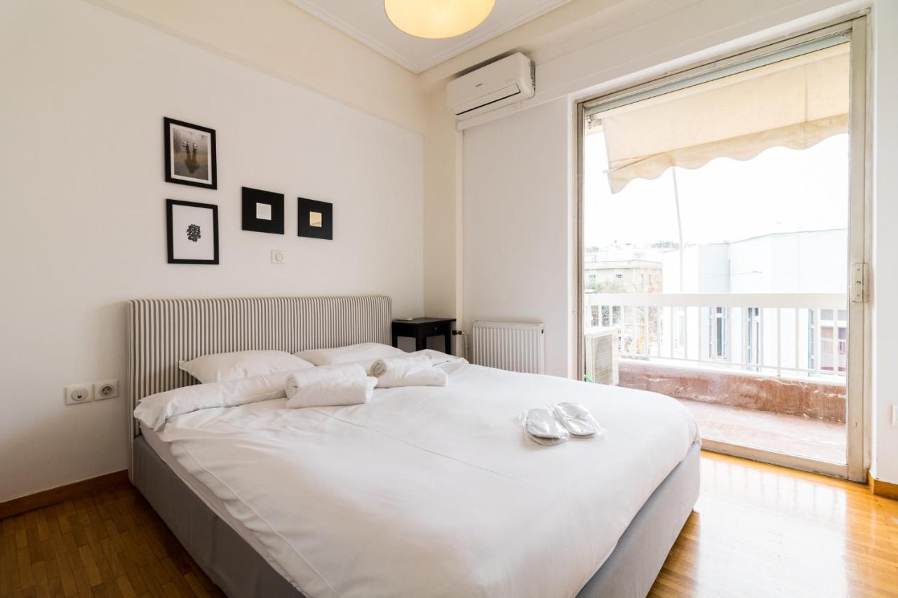 Deco Marble Apt With Acropolis View Athen Exterior foto